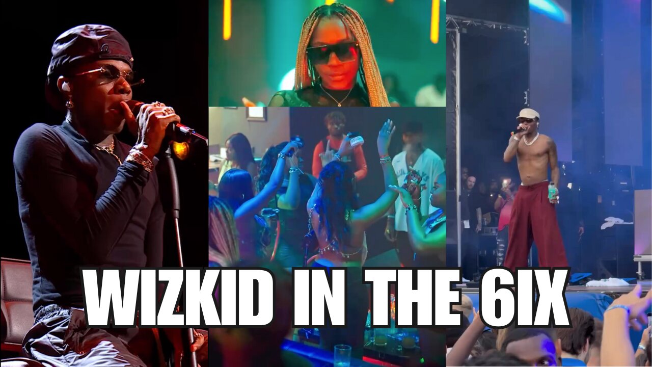 The magic of Wizkid live in Canada