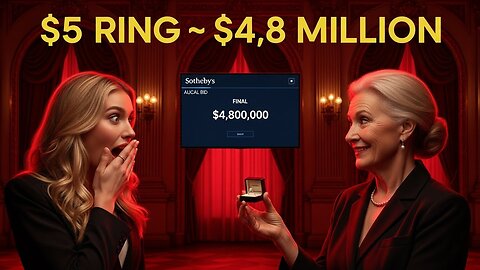 She Laughed at My $5 Thrift Store Ring… It Sold for $4.8 Million Yesterday...