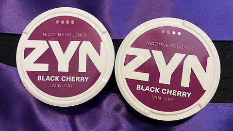 Zyn Black Cherry (Nicotine Pouches) Review