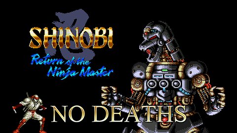 Shinobi III: Return of the Ninja Master (Sega Genesis) Longplay - 1 Life (1440p 60fps)