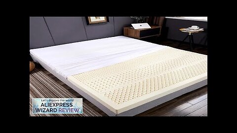 Thailand 100% Natural latex Mattress natural latex liquid mattress home single double Review