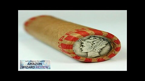 Unsearched Wheat Penny Roll w/Silver Mercury Dime End Old Us Coin Shotgun Review