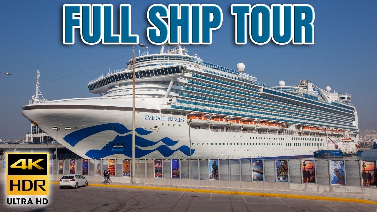 Step Inside the Emerald Princess | Full Cruise Ship Tour