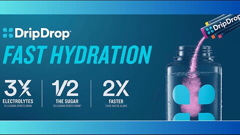 DripDrop Hydration Juicy Variety Pack Electrolyte Drink Mix