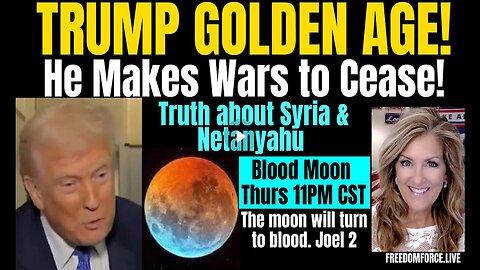 WARS WILL CEASE! - SYRIA TRUTH - BLOOD MOON - Live with Melly. Tuesday Mar 11, 2025.