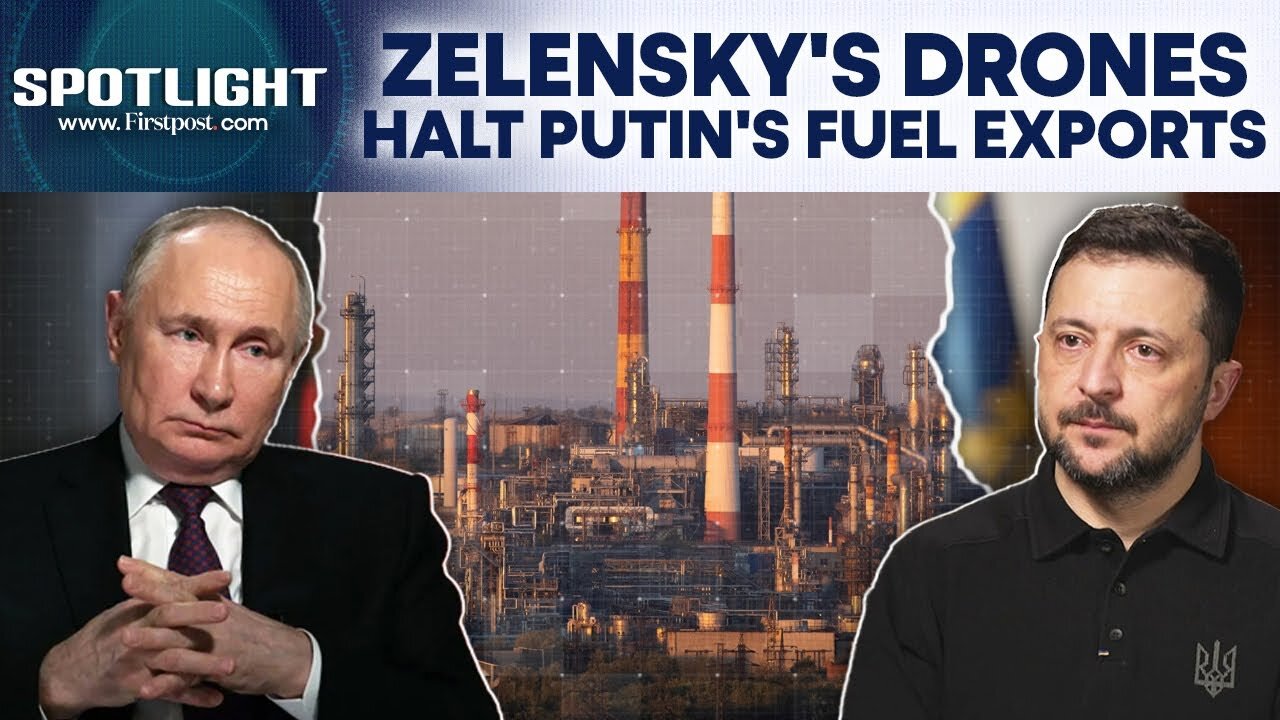 Russian To Extend Fuel Export Ban Amid Ukraine's Drone Attacks on Energy Infrastructure | Spotlight