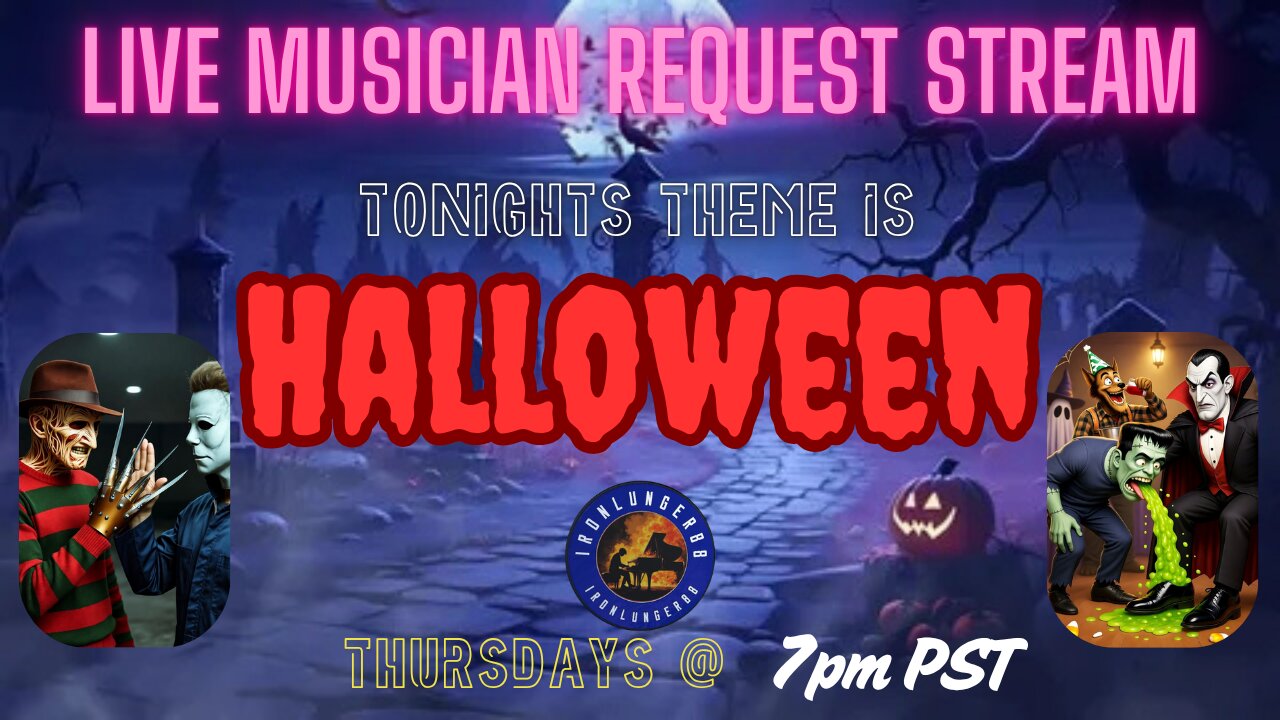 Live Music Request Stream - Halloween Edition