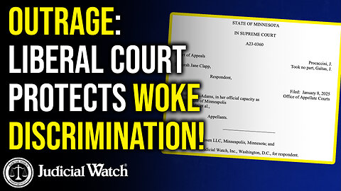 OUTRAGE: Liberal Court PROTECTS Woke Discrimination!