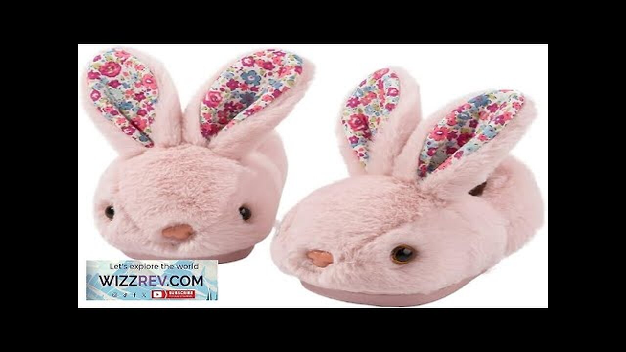 Girls Toddler Slippers Boys House Shoes for Little Kids Cute with Bunny Review