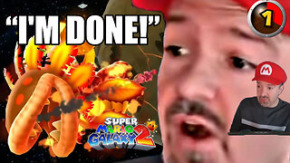 DSP RAGE QUITS Super Mario Galaxy 2 After Spending 30 Minutes on a Timed Boss Rush Level! 12-14-25