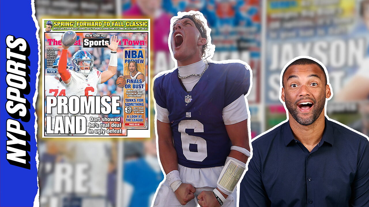 Giants' Jaxson Dart can't let growing hype hinder his development | Beyond the Back Page