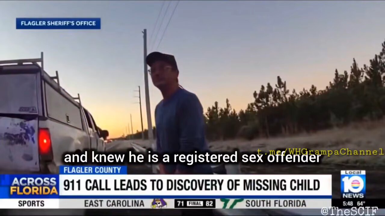 Patriot takes down pedoph*le and rescues two missing children ... W.H.G.