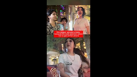 Woman pepper-sprays family amid phone-volume dispute on riverboat. #sanantonio #japd