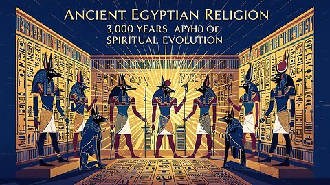 Ancient Egyptian Deities Divine Panorama