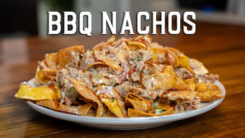 The BEST BBQ nachos ever!