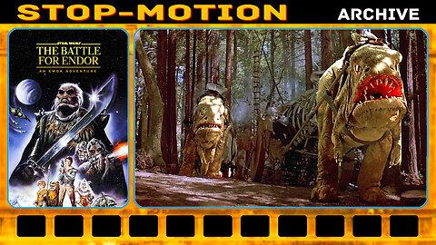 Ewoks The Battle For Endor (1985) Stop-Motion shots