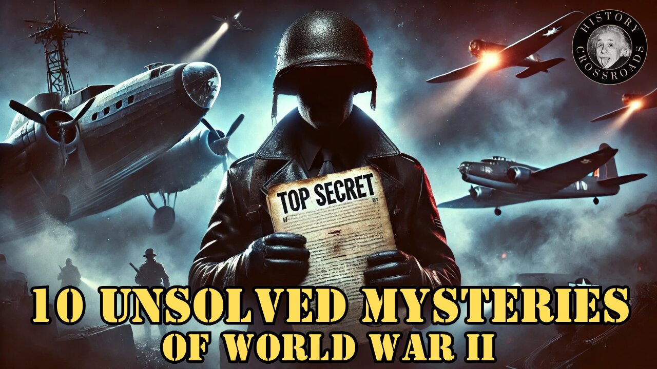 10 Unsolved Mysteries of World War II – Secrets That Still Haunt History 🕵️♂️⚔️