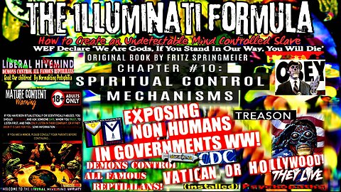 The Illuminati Formula: Chapter #10 - Spiritual Control Mechanisms #IlluminatiFormula #Monarch