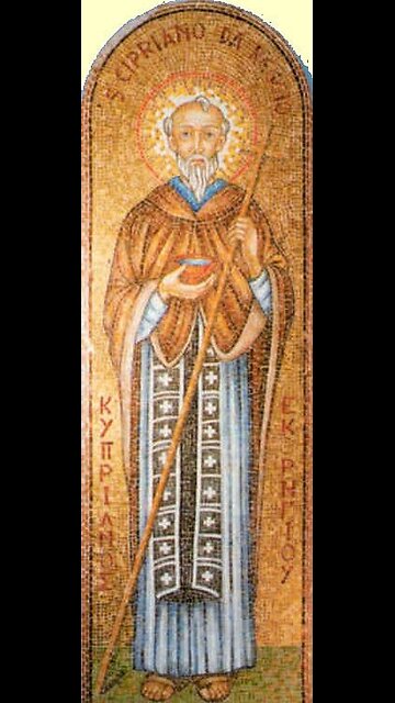 SAINT EDMUND OF EAST ANGLIA & SAINT CYPRIAN OF CALAMIZZI PRAY FOR US 🙏 #truth #jesus #mary #joseph