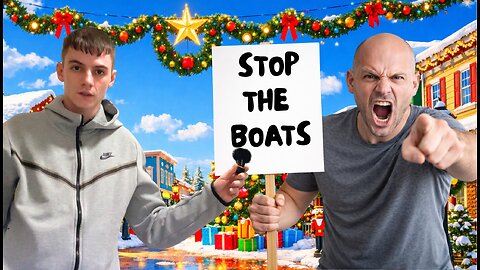 I Went to a Racist Protest in England *HEATED*