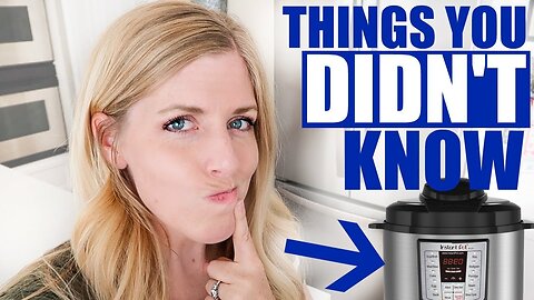 5 Things You Didn't Know the Instant Pot Could Make! Easy Instant Pot Recipes -