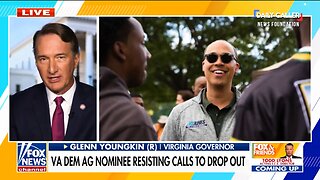 Youngkin Rips Open Dem Candidate's Demonic Texts