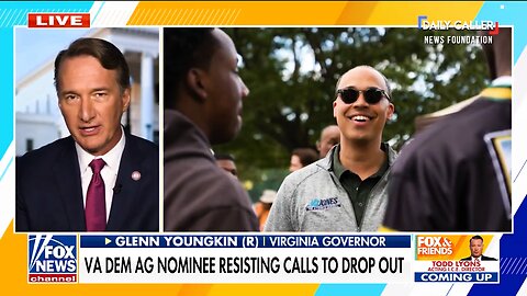 Youngkin Rips Open Dem Candidate's Demonic Texts