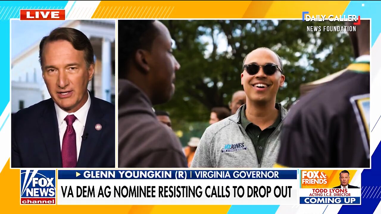 Youngkin Rips Open Dem Candidate's Demonic Texts