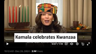 Kamala Harris Kwanzaa backfires