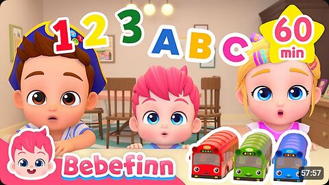 Learn Colors, Emotions, Numbers, Alphabets and More with Bebefinn Family ㅣKids Song Compilation