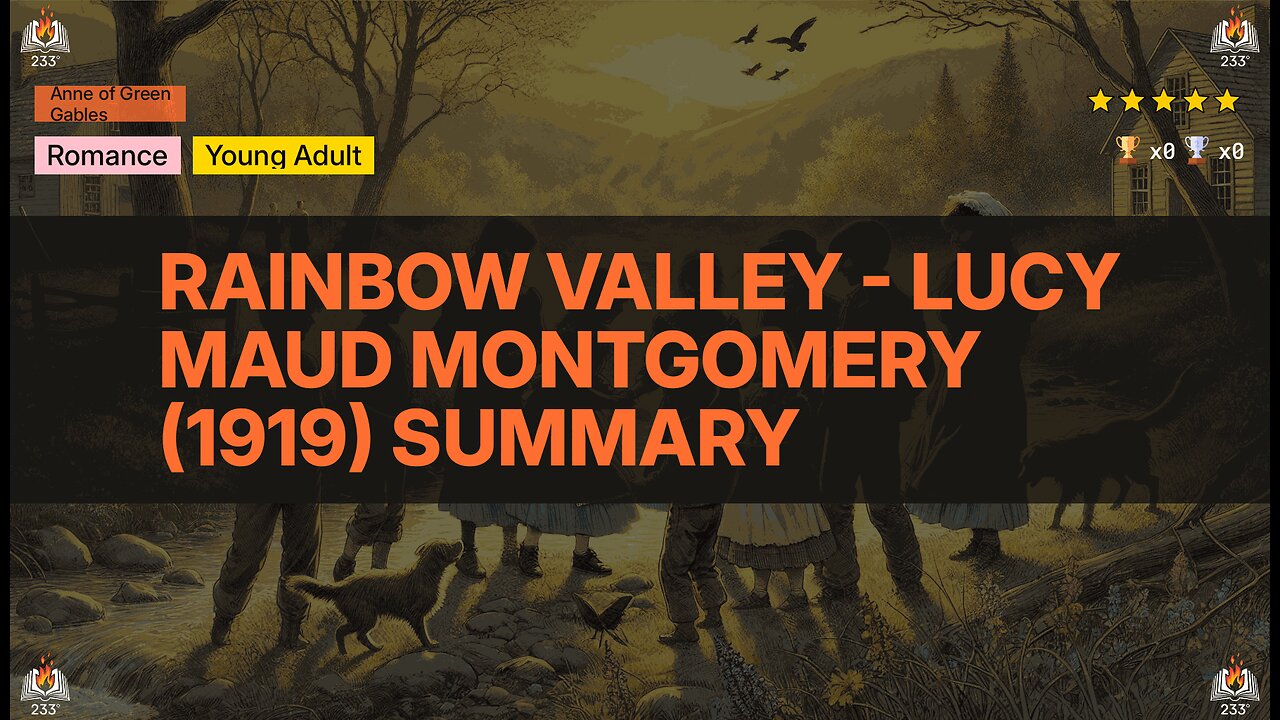 Rainbow Valley - Lucy Maud Montgomery (1919) Summary (Anne of Green Gables - 7)