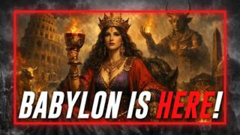 KEY ANALYSIS: Babylon The Great Harlot Is HERE!
