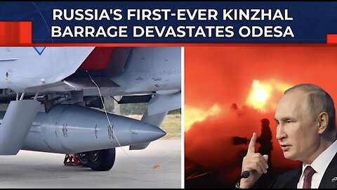 Putin's Rarest Weapon Unleashed: Russia Drops Kinzhals, Leaving Odesa in Darkness... Ukraine Stunned