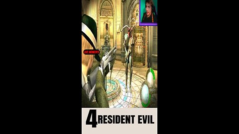 THE SCARIEST CREATURES EVER! - Las Armaduras P1 - Resident Evil 4 Live Moments #shorts #residentevil