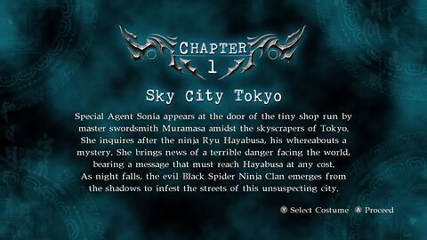 Ninja Gaiden Sigma 2 (PC) - Chapter 1 - Sky City Tokyo