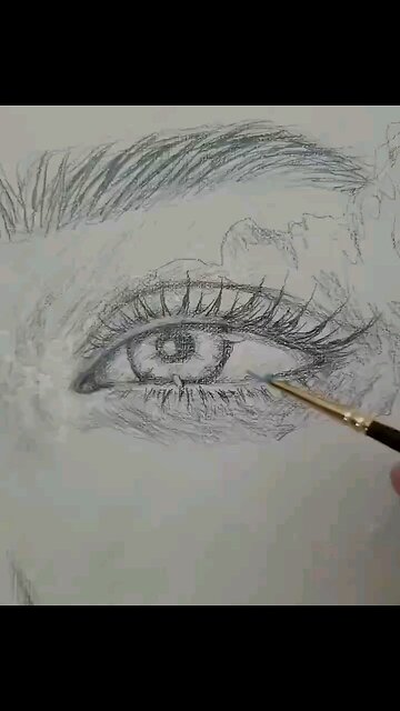 Drawing Realistic eyes ✍️