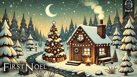 First Noel- Christmas Lofi Beats To Sleep, Relax, Chill, Study To