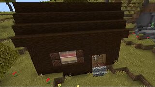 Minecraft Log Cabin