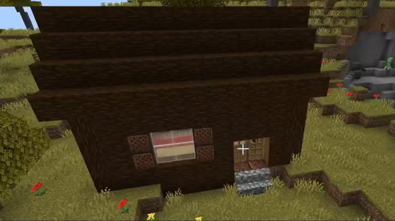 Minecraft Log Cabin