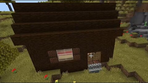 Minecraft Log Cabin