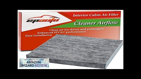 EPAuto CP134 (CF10134) Premium Cabin Air Filter includes Activated Carbon Review