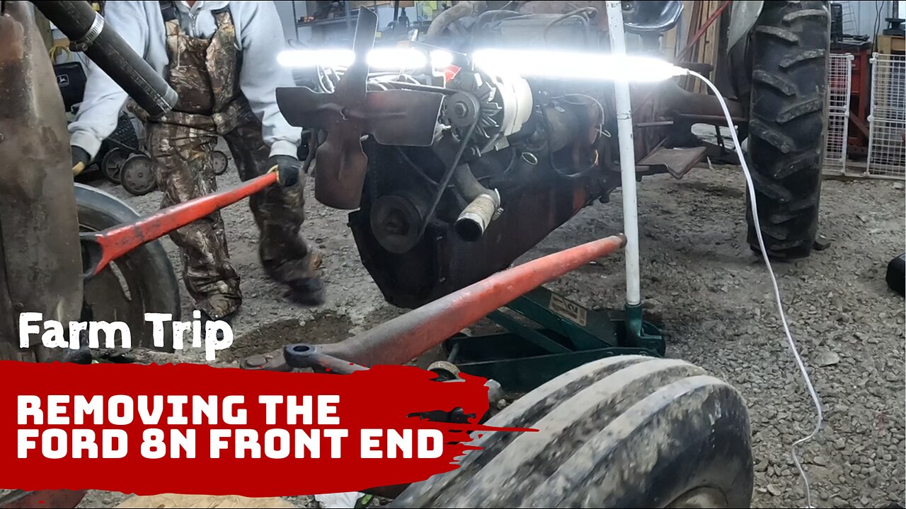 Ford 8N Rebuild - Part 4 - Removing the Front End