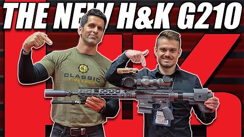 First Hands On The H&K G210 | German Special Forces' .308 DMR Rifle