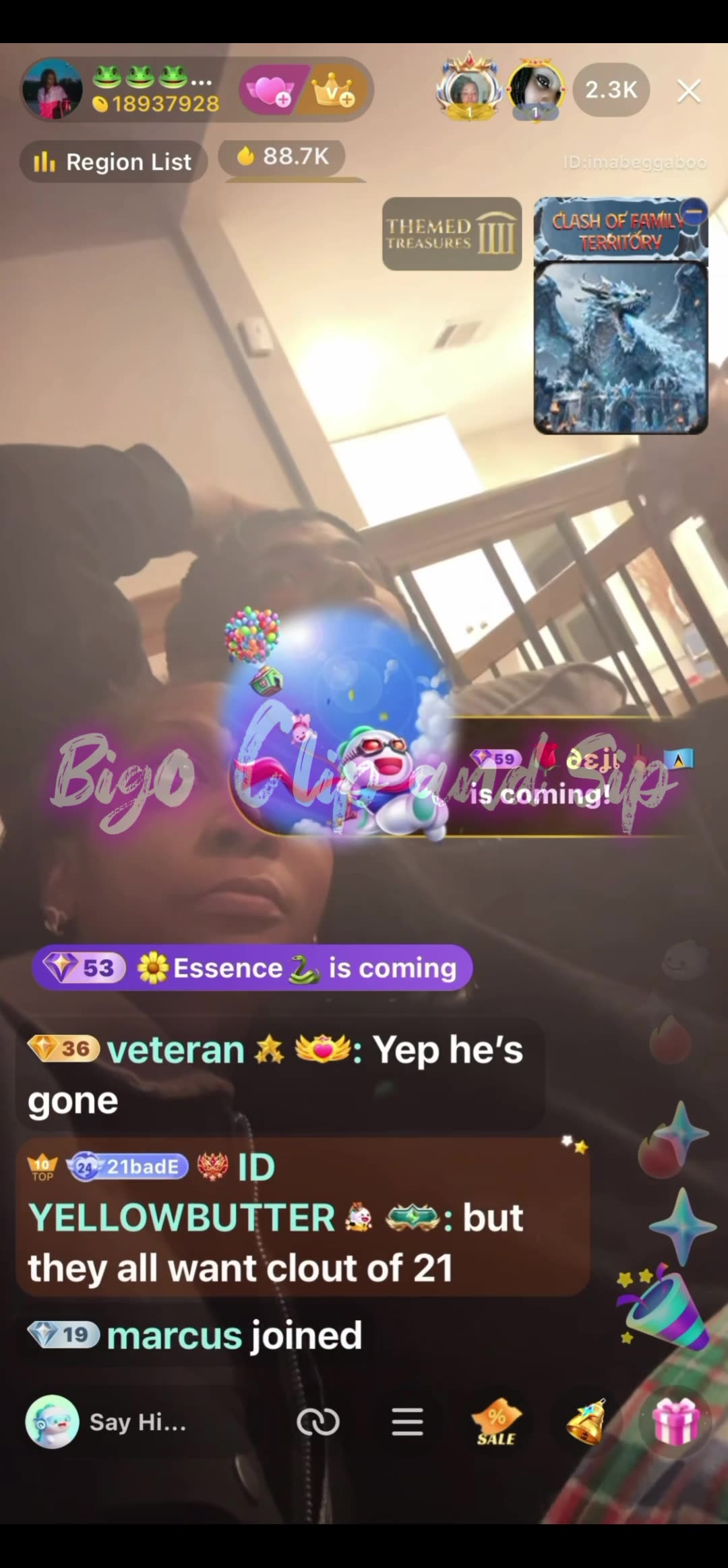 21 dont remember starting what led up to the fight 10/31/25 #bigoclipandsip