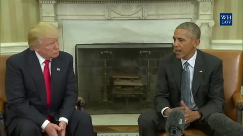President Obama Meets With President-Elect Trump