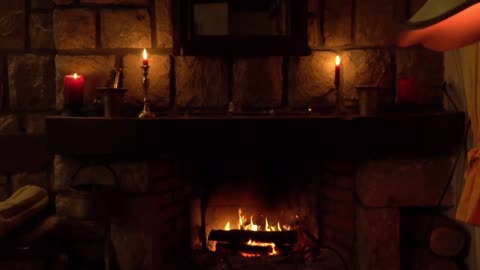winter piano music- cozy evenings- fireplace chill vibes-winter times-christmas
