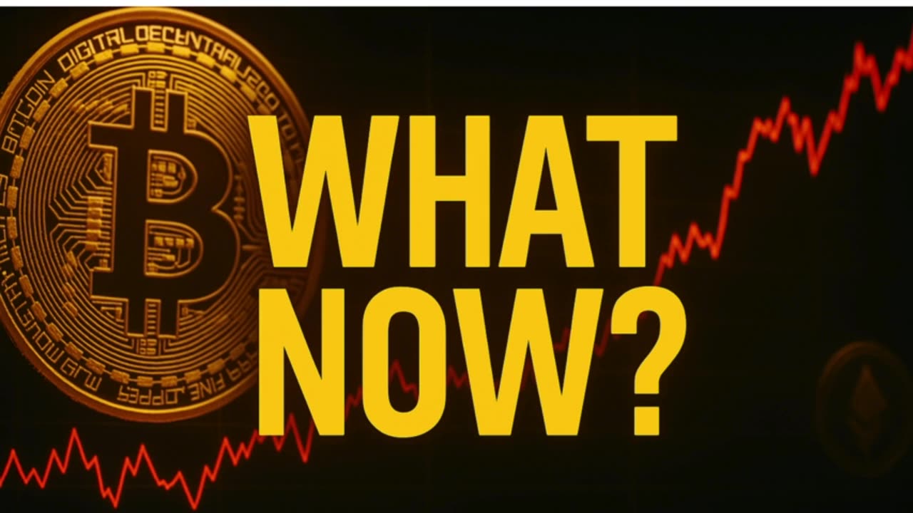 💰 WHAT NOW FOR BITCOIN & ALTCOINS…