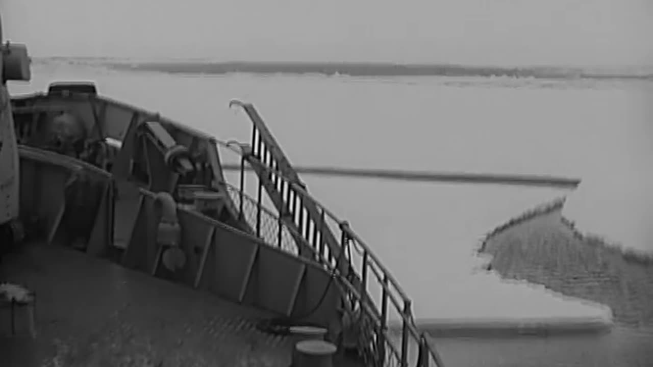 OPERATION, HIGH JU... - OPERATION, HIGH JUMP BARRIER; SKI EXPERTS DESCENDING NORTHWI - 428-npc-17756