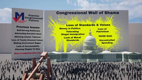 Loss of Standards & Values Congressional Wall of Shame