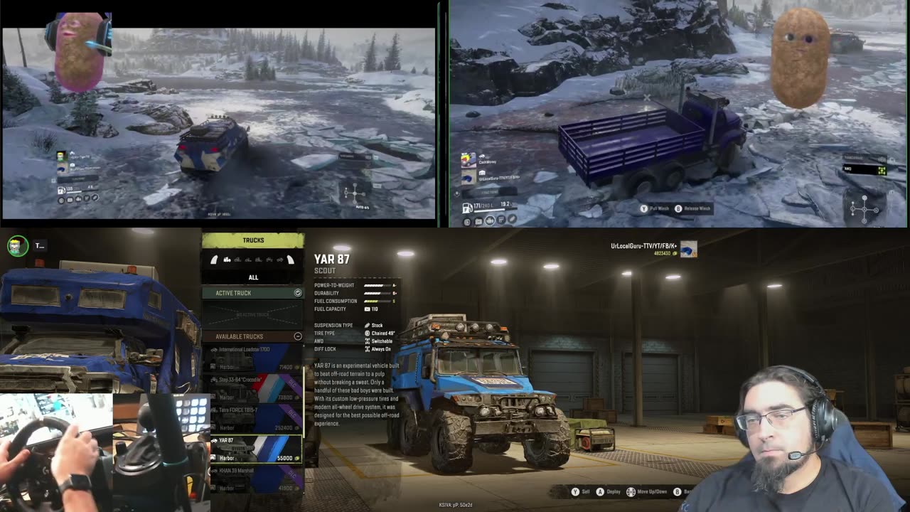 West Coast 4 Carp with a Tater | #Beamng #G923